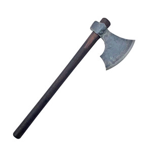 Tête de hache de combat forgée à la main avec hache barbu Handel en bois de rose, cadeau de hache à tête Viking pour votre père, cadeau pour lui. - Product Image 1