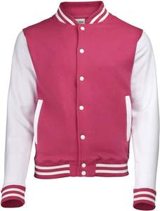 Chaquetas Varsity Personalizadas de Diseñador de Moda al por Mayor para Hombre, Relleno de Fibra de Poliéster Cálido para Exteriores, Patrón de Letras, Estilo Urbano - Product Image 5