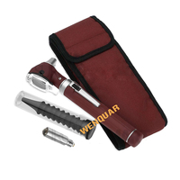 Premium Quality Stainless Steel Manual Pocket Size Fiber Optic Otoscope ENT Surgical Examination Instruments