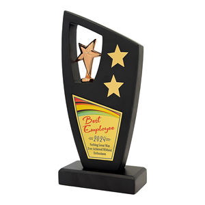 Trophée en bois de haute qualité meilleur trophée Médaille élégante pour les événements d'entreprise - Product Image 1