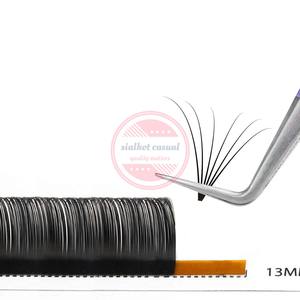 Pince à épiler à pointe de fibre pour extension de cils Pince à épiler professionnelle en acier inoxydable - Product Image 6