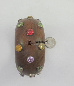 Brazaletes de madera unisex de calidad premium Eco Chic para uso diario y regalar joyas ligeras de Tradebyd - Product Image 3