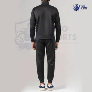 Survêtement pour homme de haute qualité, couleur noire, nouvelle arrivée, bon service, prix raisonnable, nouveau design de logo personnalisé, vêtements de mode pour homme - Product Image 5