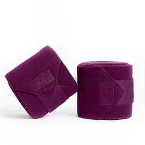 Wraps de polo d'entraînement équestre Bandage durable de jambe de cheval pour le soutien, la stabilité et la prévention des blessures Wraps de polo d'équitation - Product Image 1