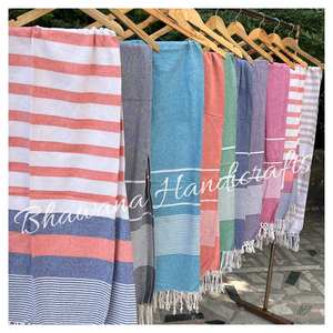 Toalla de playa turca de algodón personalizada para despedidas de soltera y regalos de dama de honor cubierta de playa personalizada - Product Image 3