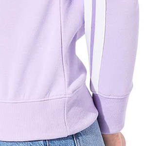 Sweat-shirt d'hiver à panneau personnalisé pour femmes dans un style décontracté avec logo sur le devant Nouveau design Sweatshirts imprimés par transfert de chaleur à vendre - Product Image 6