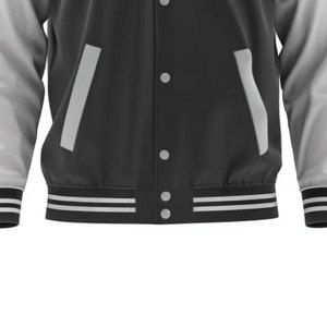 High Quality Custom Men's <b>Canvas</b> Versity <b>Jackets</b> Comfortable Wool Top Trending Wholesale Price Men Versity <b>Jackets</b> For Adults - Product Image 5
