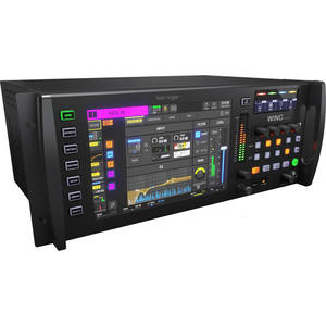 Nouvelle console de mixage numérique stéréo complète WING RACK 48 canaux / 28 bus (Pro Noir, 4 RU) - Product Image 1