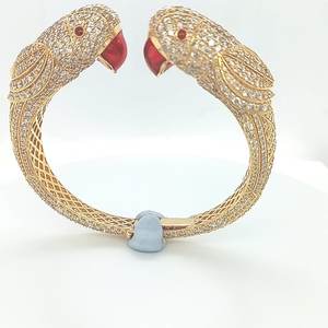 H.A.IMPEX Bracelet en diamant naturel 10KT Or massif IGI Certifié Style classique Tenue de fête et de mariée pour une impression durable - Product Image 3