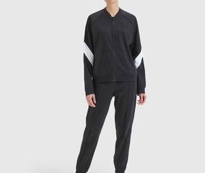 Survêtement personnalisé pour femmes Survêtement Joggers pour femmes Survêtement uni Ensemble pantalon de survêtement et sweat à capuche - Product Image 5