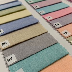 "Tela de algodón de seda 58'' Materia prima textil de primera calidad para camisas de hombres y mujeres, tela de Camisa cómoda" - Product Image 1