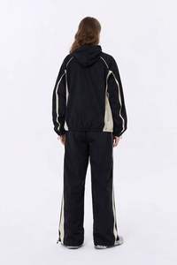 Blusón Reversible de Moda para Mujer, Impermeable, Transpirable, Talla Grande, Cortavientos, Capucha Ajustable, Cierre de Cremallera Frontal, Forro de Algodón - Product Image 5