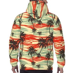 Sweat à capuche pour hommes de qualité supérieure de différentes tailles Style de base unique Logo sur mesure Design Sweat à capuche hawaïen pour hommes - Product Image 4