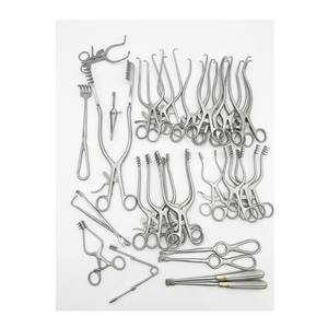 Ensemble d'instruments pour laminectomie, 35 pièces, outils de chirurgie orthopédique de la colonne vertébrale pour interventions neurochirurgicales, ensemble en acier inoxydable - Product Image 1