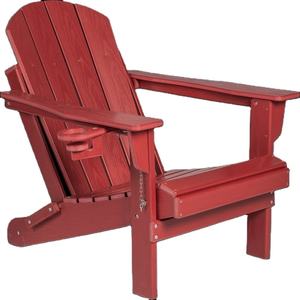 Silla Adirondack de HDPE Moderna y de Primera Calidad, Resistente a la Intemperie, Muebles de Jardín para Patio, Industria Elbe, Turquía - Product Image 1