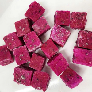 IQF Frozen Red <b>Dragon</b> <b>Fruit</b> Cubes | Bulk Export Supplier of Frozen Tropical Fruits, Factory Price - Product Image 4