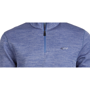 Maglione Greg Norman da Uomo Extra Large Rapiwarm con Zip a un Quarto, Motivo a Spina di Pesce Traspirante Grigio per Autunno e Inverno - Product Image 2