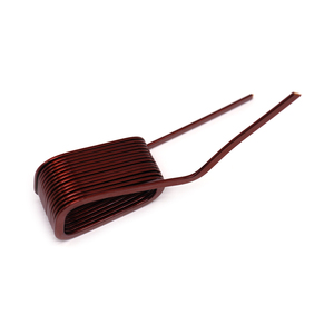 Bobine plate en <span class=keywords><strong>cuivre</strong></span> à ressort, fil ovale brun châtain profond, multicouche, distribution uniforme, faible perte de signal, électronique - Product Image 5
