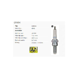 Bujía Universal NGK CR9EK de 2 Pines, Sistema de Encendido de Alto Rendimiento para Motocicletas Yamaha, Suzuki, Kawasaki, Nueva Condición - Product Image 1