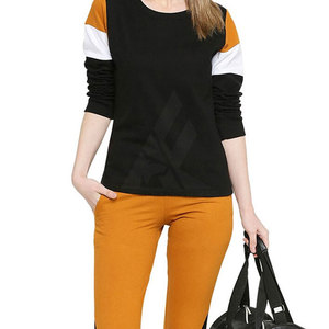 Sweat-shirts à manches longues pour femmes hautement personnalisés, décontractés, écologiques, tendance streetwear, logo frontal, 100% coton pour l'hiver - Product Image 1