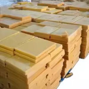 Cera de Abejas 100% Pura y Natural para Fabricación de Velas, Cosméticos y Producción de Jabón, Cuidado Corporal>Depilación - Product Image 1