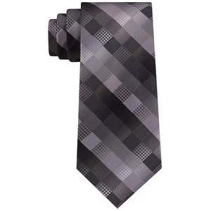 Cravatta a farfalla stampata Van Heusen da uomo, nera, taglia regolare, elegante, in poliestere con motivo ricamato - Product Image 1