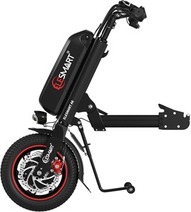 PREMIUM 500W ELECTRIC HANDCYCLE ATTACHMENT FOR WHEELCHAIRS 36V 12.8AH <b>BATTERY</b> <b>POWERED</b> MOBILITY AID - Product Image 1