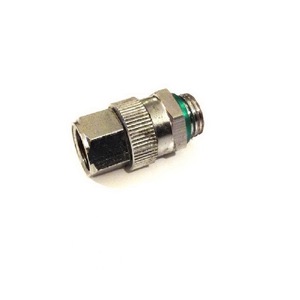 Raccord pivotant court en acier inoxydable, référence 449569, 1/4 M H avec entrée de type NPT - Product Image 1