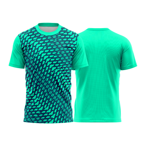 Camiseta de Fútbol Personalizada de Manga Corta, Ligera, Uniforme de Fútbol OEM, Ropa Deportiva de Equipo, Secado Rápido, Transpirable, 100% Poliéster - Product Image 6