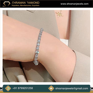 Bracelet tennis tendance en diamants de laboratoire 3MM 7 pouces, argent 925, plaqué rhodium, bijoux hip-hop de luxe personnalisés, idée cadeau anniversaire - Product Image 5