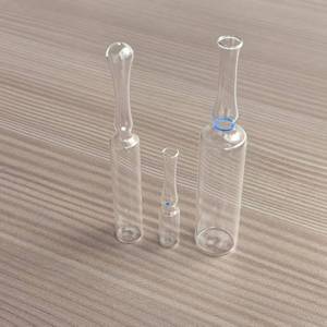 Tahan suhu tinggi 20ml ampul kaca farmasi bebas gores bebas gelembung untuk pembelian massal obat cair - Product Image 1