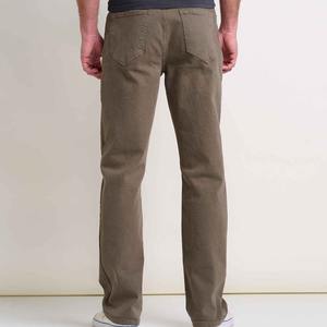 Pantalones Casuales de Algodón Orgánico para Hombre, Corte Recto, Ligeros, con Bolsillos, Lavado de Color, Tejido Ecológico y Sostenible - Product Image 4