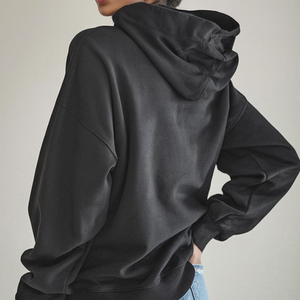 Sudadera con Capucha de Felpa de Algodón Bordada para Mujer, Venta al Por Mayor 2026, Sudadera con Capucha Informal de Lujo, Sudadera de Manga Larga para Otoño/Invierno - Product Image 5