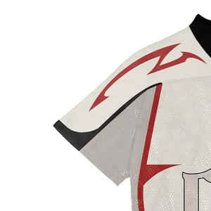 Camiseta de fútbol americano para hombre de poliéster con estampado de logotipo personalizado OEM - Product Image 3