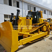 Bulldozer Caterpillar D9R d'occasion, engin de terrassement, équipement de construction, modèle 2022, garantie 1 an, moteur, pompe, roulement (USA)