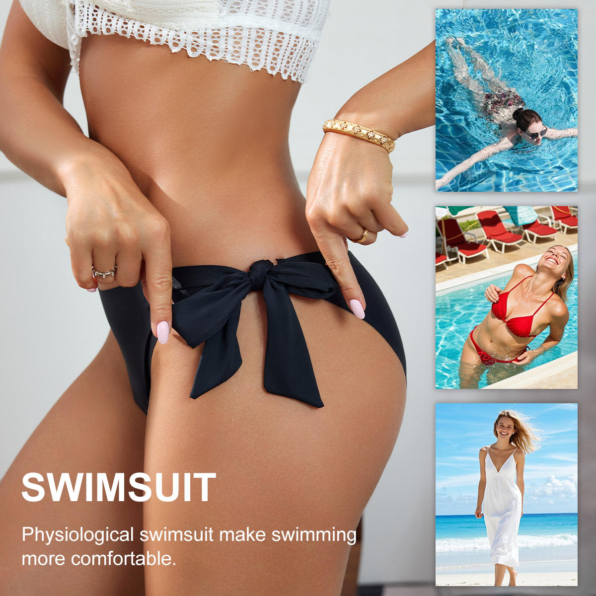 Side Tie Underwear Sexy and Adjustable Panties for Women