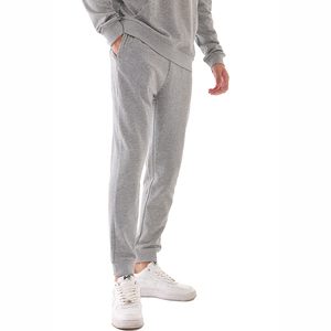 Pantalones Deportivos Resistentes de Lona Blanca y Gris para Hombre, Otoño Invierno, Holgados, Impermeables, Casuales - Product Image 4