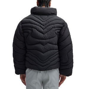 Chaqueta acolchada de invierno de calidad Premium, chaqueta acolchada impermeable para hombre, chaquetas de gran tamaño con burbujas para hombre - Product Image 4