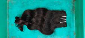 ช่อผมลอนธรรมชาติแบบอินเดียดิบ100% ผมต่อแบบมีสไตล์ทอสำหรับการต่อผมมนุษย์ - Product Image 6