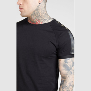 T-shirt en coton pour homme, col rond, uni, vêtements personnalisés, production rapide et service d'expédition mondial - Product Image 5