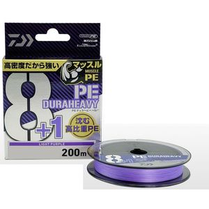 สายตกปลา DAIWA UVF PE Dura Heavy x8+1+Si2 สีม่วงอ่อน 200 ม. (ขนาด: 0.6/0.8/1/1.2/1.5/2) - Product Image 4