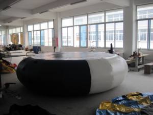 Inflatable water <b>trampoline</b> for water jumping fun - Product Image 1