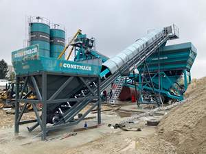 CENTRALE DE CONTRÔLE DE BÉTON MOBILE DE 100 m3/h DE CAPACITÉ À VENDRE, MACHINE DE HAUTE QUALITÉ COMMANDEZ MAINTENANT! - Product Image 4