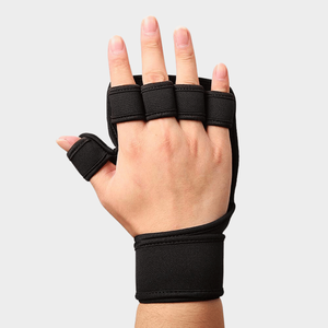 Guantes deportivos gaélicos de cuero con relleno de silicona y empuñaduras para uso deportivo - Product Image 2