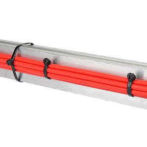 Fascette per impianti solari Fotovoltaici resistenti ai raggi UV nere Ty-Rap 4,8x360 25 pezzi - Product Image 3