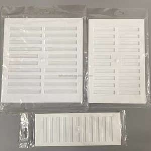 Modern tasarım ayarlanabilir beyaz plastik Vent hava firar 9 \ "X 6 \" şık kayıtları ve ızgaraları - Product Image 6