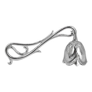 Éteignoir artisanal en métal plaqué argent - Product Image 2