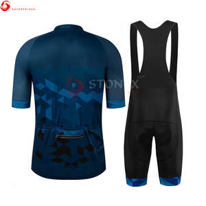 Best <b>Men's</b> Plus Size Adjustable Cycling <b>Bib</b> Sports Wear Custom Team Name Set Breathable Quick Dry High Quality Cycling Uniforms - Product Image 2