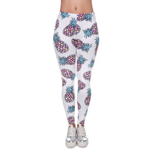 Legging confortable de Sublimation pour femmes Sublimation à l'arrivée douce de style personnalisé avec une qualité d'excellence Leggings de yoga à taille élastique - Product Image 3
