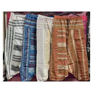 Best Quality 100% Cotton Fabric <b>Trouser</b> for Men and Women Summer <b>Yoga</b> Use Export Price From India GC-AP-243-B - Product Image 1